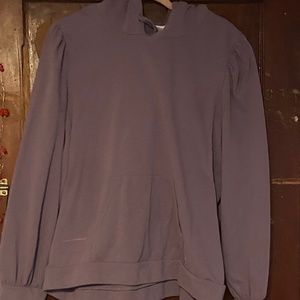 Purple sweatshirt